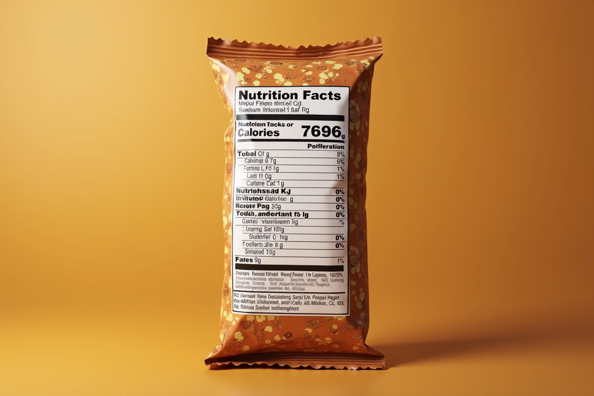 Étiquette nutritionnelle d