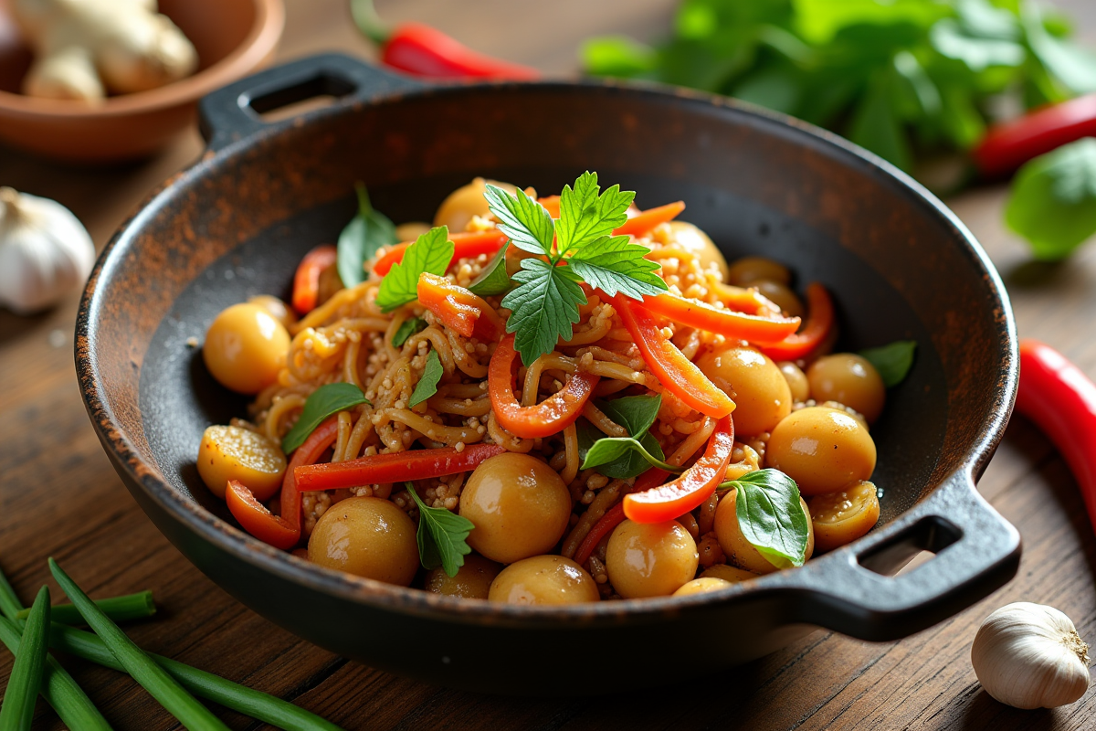 légumes croquants